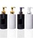 No.6 Stili Banyo Şampuanı Saç Kremi Duş Jeli Şişe Sıvı Sabunluk Plastik Presleme Losyon Kabı Boş Şişeler 500 ml (Yurt Dışından) 2