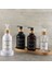 KAHVERENGI-300ML Tarzı ml Sabunluk Banyo Için Büyük Kapasiteli Şampuan Duş Jeli Şişeleri Doldurulabilir Losyon Sıvı Saklama Kabı (Yurt Dışından) 5