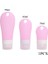 Pembe Tarzı 38 ml Sıkma Sabun Jel Dağıtıcı Taşınabilir Seyahat Duş Şampuan Depolama Şişesi Asılı Delik ile Banyo Aksesuarları ml (Yurt Dışından) 1