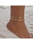NO.50287 Boyutu Modyle Yeni Moda Aşk Kelepçe Plaj Halhal Kadınlar Için Trendy Ayak Takısı Özgürlük Mektuplar Bacak Bilezik Hediye Kadın Için (Yurt Dışından) 1