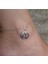 Gümüş Renk Pentagram Halhal , Wicca Halhal , Pentagram Halhal , Ayak Bileği Bileklik , Pagan , Wiccan , Plaj Takıları (Yurt Dışından) 2