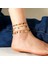 No.3 Boyutu 2022 Moda Bohemian Halhal Bilezik Bacak Zinciri Yaz Plaj Bacak Bilezik Charm Halhal Takı Hediye Kadın Aksesuarları (Yurt Dışından) 2