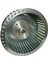 Çap 280 Boy 90 Delik 28 mm Sağ Yön Radyal Fan Pervanesi 1