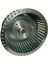 Çap 180 Boy 90 Delik 24 mm Sağ Yön Radyal Fan Pervanesi 1