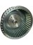 Çap 300 Boy 122 Delik 24 mm Sağ Yön Radyal Fan Pervanesi 5