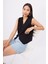 AIDA WAISTCOAT Kadın Triko Yelek - Siyah 5