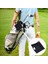 Adet Golf Havlusu Topu Temizleme Havlusu 14X14 cm Fiber Polyester Golf Havlusu Yapış Kanca ile Erkekler Kadınlar Için Golf, Siyah (Yurt Dışından) 3