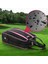 Ayakkabı Çantası Su Geçirmez Açık Golf Çantaları Erkek Kadın Pu Deri Spor Çanta B (Yurt Dışından) 4