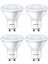 4,7W (50W) 2700K (Sarı Işık) GU10 Duylu PAR16 LED Spot (4 Adet) 1