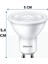 4,7W (50W) 2700K (Sarı Işık) GU10 Duylu PAR16 LED Spot (4 Adet) 3
