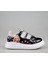 502 Barbili Siyah Çocuk Sneakers 1