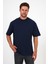Erkek Bisiklet Yaka Baskılı T-Shirt 7024 1