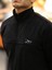 Premium Yarım Ferrmuar Polar Sweatshirt - Siyah 4
