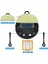 RV2610WA RV2620WA RV2410WD AV2610WA Aı Ultra 2-In-1 Robot Vakum Parçası Için Yedek Paspas Fırçası Filtre Kiti (Yurt Dışından) 4