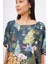 Magıc Moments Long Dress Anne Kız Baskılı 130 cm Uzun Saten Kolsuz Elbise - Çok Renkli 3