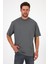 Erkek Bisiklet Yaka Aslan Baskılı T-Shirt 7025 1
