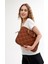 Camel Kapitoneli Askılı 13 & 14 Inç Evrak ve Laptop Çantası 3