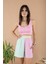 Şeker Pembe Kadın Basic Crop Bluz 1