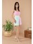 Şeker Pembe Kadın Basic Crop Bluz 4