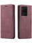 Samsung Galaxy S20 Ultra Flip Folio Kitap Için Flip Case Vintage Pu Deri (Yurt Dışından) 1