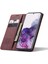 Samsung Galaxy S20 Ultra Flip Folio Kitap Için Flip Case Vintage Pu Deri (Yurt Dışından) 5