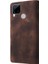Realme C15 Için Flip CASE/C25 Darbeye Cüzdan Deri Kılıf Basit Flip (Yurt Dışından) 5