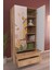 Çocuk Odası 2 Kapaklı Lovely Sparrows gardırop 5 Raflı 2 Çekmeceli Askılı Elbise Dolabı 3