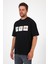 Erkek Bisiklet Yaka Baskılı T-Shirt 0210 2