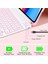 iPad Air 11 İnç M2 Çipli 6.Nesil 2024 Case Uyumlu Bluetooth Türkçe Q Klavyeli Kılıfı 3