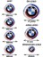 Bmw 50.yıl Özel Logo Seti (Newtype Mavi Beyaz) 1