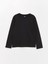 Kids Bisiklet Yaka Basic Uzun Kollu Erkek Çocuk T-Shirt 1