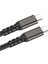 2.jenerasyon Type-C To Type-C Usb3.2 Pd Data Kablosu 100W 20GBPS 4K@60Hz 1 Metre 3