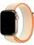 Apple Watch 42 mm / 44MM / 45MM/ 49 mm /se/ultra ile Uyumlu) Cırtlı Bant Kordon Turuncu Mavi 1
