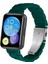 Huawei Watch Fit Reçine Kordon (Pim Çevirici Aparatı ile Birlikte) Koyu Yeşil 1