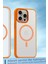 Iphone 15 Pro Max Kılıf Radyant Magsafe Kapak - Turuncu 376008 2