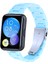Huawei Watch Fit 2 Reçine Kordon (Pim Çevirici Aparatı ile Birlikte) Açık Mavi 1