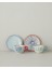 Arzu Sabancı Mix Stoneware 4 Parça 2 Kişilik Kahve Fincan Takımı 80 ml Mavi-Terracotta 2