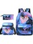 Set 16 Inç Sırt Çantası Güzel Kuromi Melodi 3 Adet/takım Karikatür Gençler Için Okul Çantaları Açık Havada Seyahat Su Geçirmez Schoolbag Çocuk Oğlan Kız (Yurt Dışından) 5
