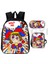 CIRCUS44 3 Adet Set 12 Inç Sevimli Inanılmaz Dijital Sirk Okul Sırt Çantası Erkekler Için Açık Spor Mochilas 3'ü 1 Arada Su Geçirmez Dizüstü Sırt Çantası 3D Kitap Çantaları (Yurt Dışından) 4