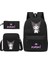 Set 16 Inç Sırt Çantası Güzel Kuromi Melodi 3 Adet/takım Karikatür Gençler Için Okul Çantaları Açık Havada Seyahat Su Geçirmez Schoolbag Çocuk Oğlan Kız (Yurt Dışından) 1