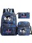 Set 16 Inç Sırt Çantası Güzel Kuromi Melodi 3 Adet/takım Karikatür Gençler Için Okul Çantaları Açık Havada Seyahat Su Geçirmez Schoolbag Çocuk Oğlan Kız (Yurt Dışından) 2
