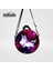 BAG22 23X23X7CM Kadın Sevimli Yuvarlak Messenger Çanta Okul Için Unicorn Evren Uzay Crossbody Schoolbag Yürümeye Başlayan Mini Sırt Çantası Kadın Çanta (Yurt Dışından) 2