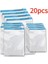 20 Adet 50X70 Vakumlu Saklama Çantası El Haddelenmiş Giyim Sıkıştırılmış Saklama Çantası Katlanabilir Seyahat Için Yerden Tasarruf Sağlayan Seyahat Essentials Çok Boyutlu (Yurt Dışından) 1