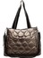 Şampanya Moda Büyük Tote Yastıklı Çanta Tasarımcısı Kapitone Kadın Omuz Çantaları Lüks Naylon Uzay Pamuk Crossbody Çanta Kış Çanta (Yurt Dışından) 2