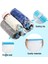 15 Paket 35CM x 50CM 6/15 Paket Çift Fermuarlı Mühürlü Premium Seyahat Roll-Up Vakumlu Saklama Torbaları Ev Ambalaj Organizatörleri Yerden Tasarruflu Sıkıştırma Torbaları (Yurt Dışından) 5