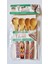 4'lü Bambu Ahşap Desenli Spoon Bamboo Yuvarlak Ağızlı Dondurma Kaşığı Ölçü Kaşığı 16CM Kaşık 2