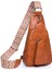 Kadınlar Için Sarı Göğüs Çantası Küçük Crossbody Sling Omuz Deri Bel Fanny Paketleri Kemer Çantası Kılıfı Göğüs Çantası Alışveriş Seyahat Çantaları (Yurt Dışından) 5