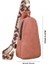 Pembe Göğüs Çantası Kadınlar Için Küçük Crossbody Sling Omuz Deri Bel Fanny Paketleri Kemer Çantası Kılıfı Göğüs Çantası Alışveriş Seyahat Çantaları (Yurt Dışından) 1