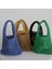Turuncu Innerbag ile Yaklaşık 20X7X17 cm Tığ El Örgü Çanta Macaron Pamuk Halat Hollow Out Çanta Hasır Çanta Kore Plaj Dokuma File Çanta (Yurt Dışından) 3