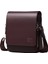 Siyah 31X24X8 cm Kanguru Lüks Marka Vintage Erkek Haberci Çanta Erkekler Için Deri Iş Omuz Çantası Erkek Crossbody Çanta Kahverengi Rahat Evrak Çantası (Yurt Dışından) 2